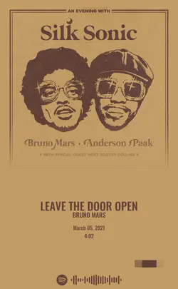Bruno Mars - Leave The Door Open.jpg